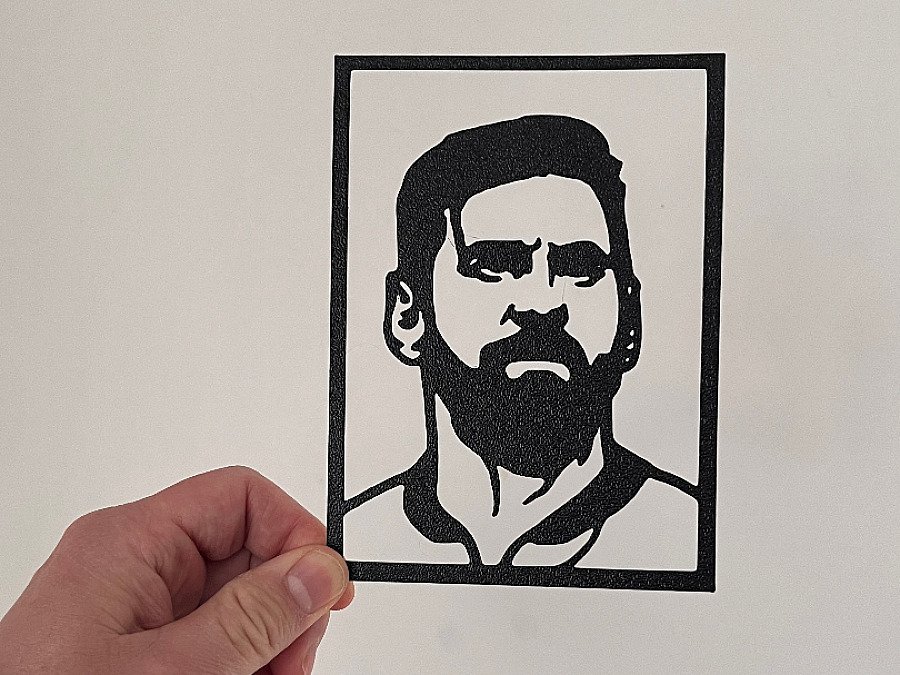 Настенное панно Lionel Messi в рамке