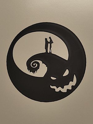 Настенное панно Jack Skellington декор 2