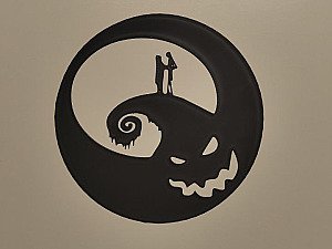 Настенное панно Jack Skellington декор 3