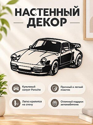 Настенный декор Porsche 911 Turbo 1