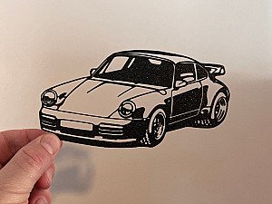 Настенный декор Porsche 911 Turbo 2