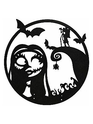 Настенный декор панно Sally Skellington 5