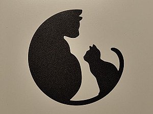 Настенное панно Силуэт кошек 3