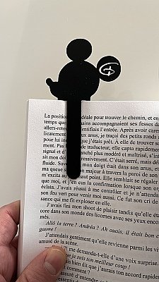 Закладка для книг Mickey с зажимом 6