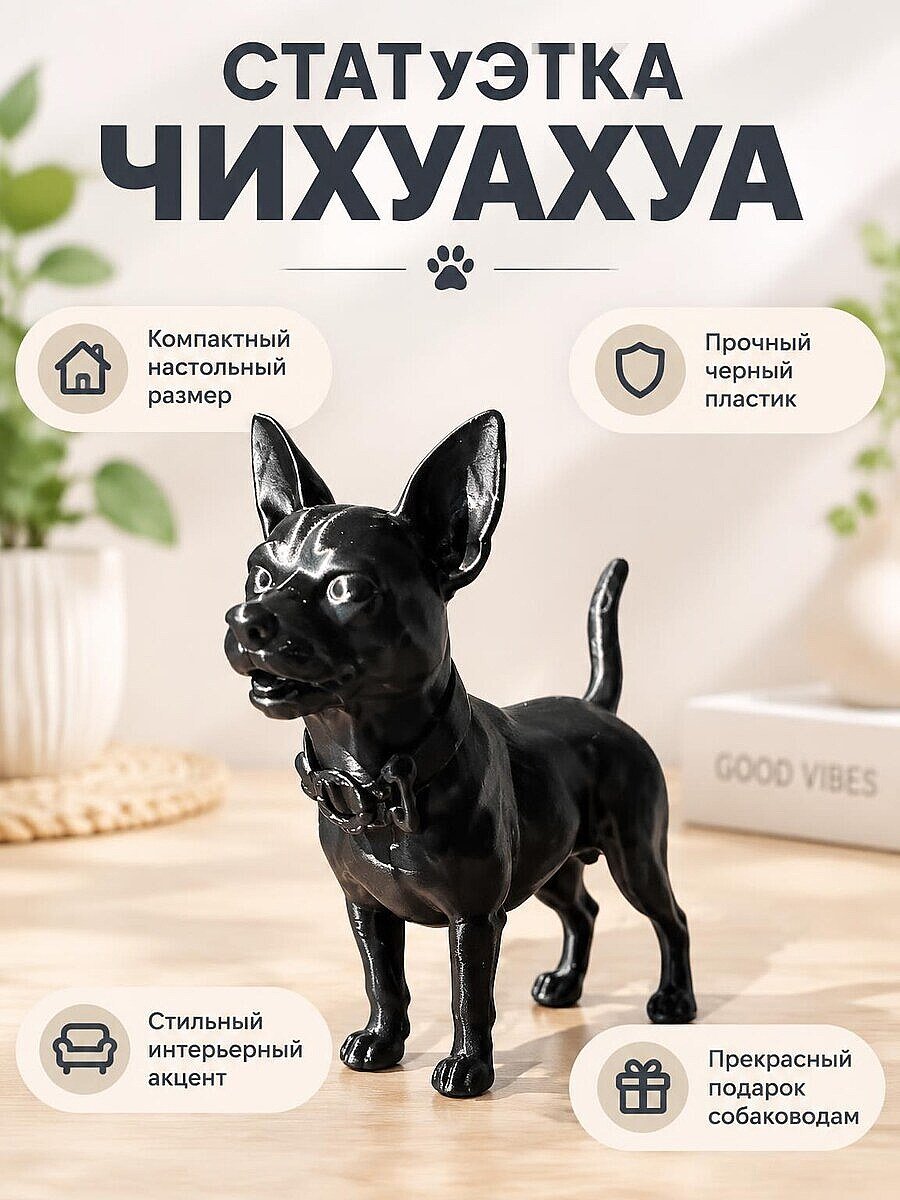 Декоративная фигурка Собака Чихуахуа
