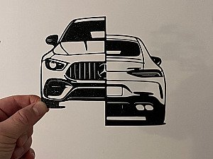 Настенный декор панно Mercedes AMG GT63 2
