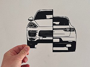 Настенный декор Porsche Cayenne Turbo 2