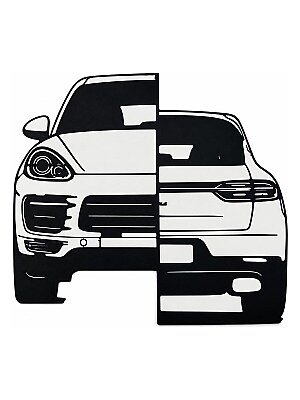 Настенный декор Porsche Cayenne Turbo 3