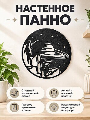 Настенное панно Галактика Сатурн 1