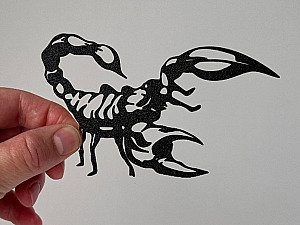 Настенный декор силуэт Скорпион 2