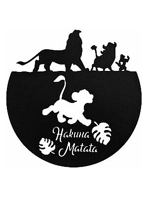 Настенный декор Король Лев Симба Hakuna Matata 4