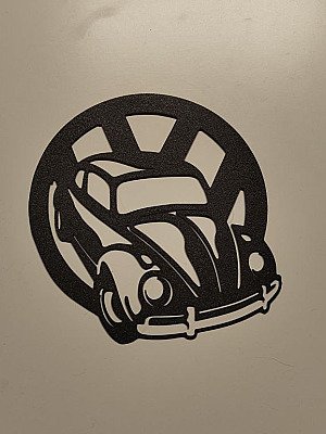 Настенный декор VW Beetle 2