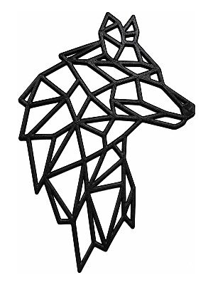Настенное панно Собака low poly 4