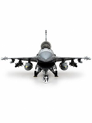 Силуэт самолета F-16 3