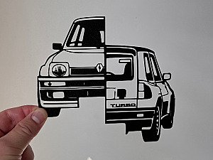 Настенный декор силуэт R5 Turbo 2