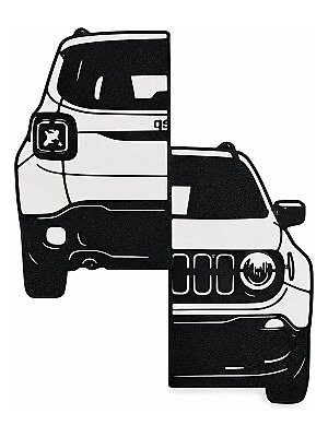 Настенный декор панно Jeep Renegade 3