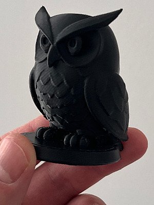Декоративная фигурка Сова на подставке 2