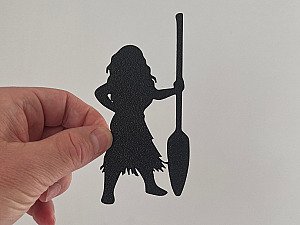 Настенный декор силуэт Моана Vaiana 2