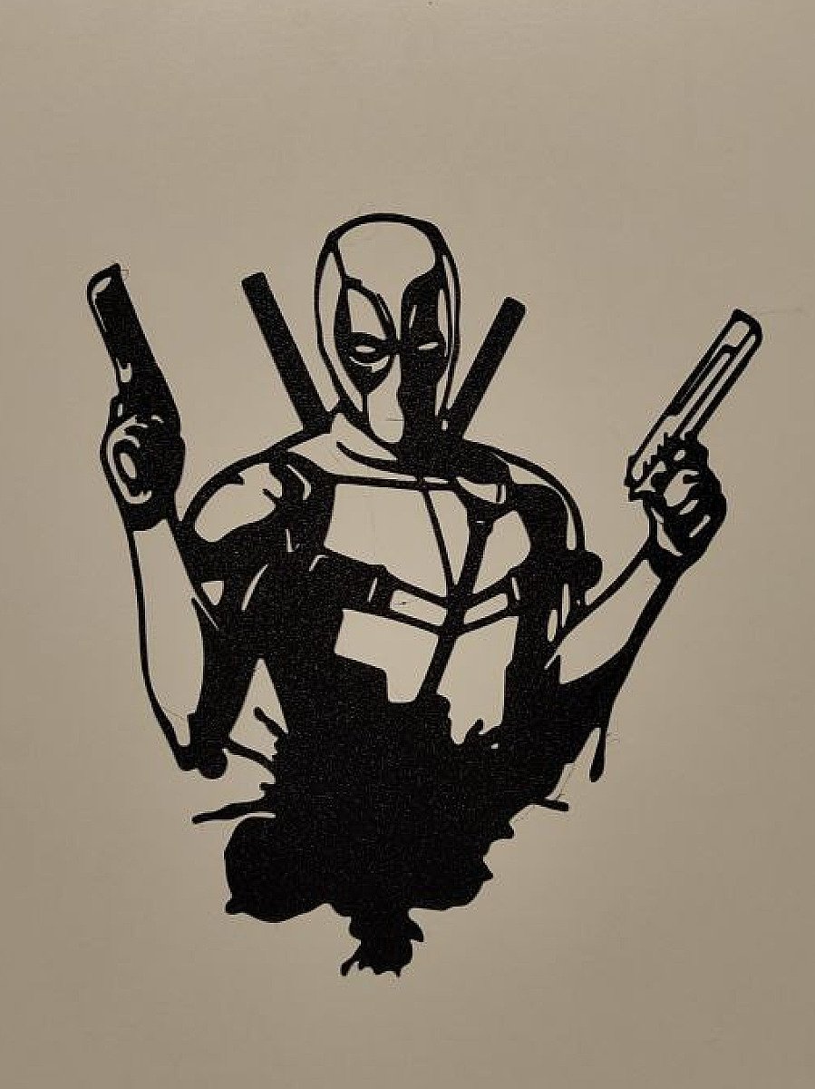 Настенное панно Дэдпул Deadpool Marvel