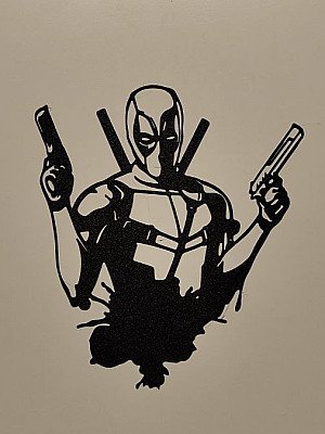 Настенное панно Дэдпул Deadpool Marvel 1
