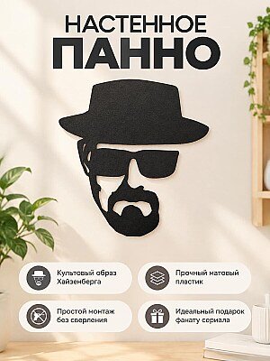 Настенное панно Heisenberg Breaking Bad 1