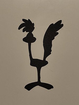 Настенный декор силуэт Roadrunner 2