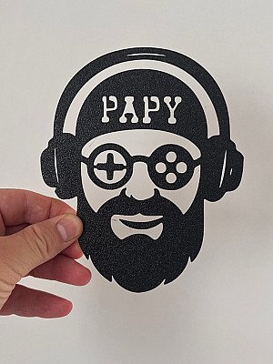 Настенный декор Дедушка геймер Gamer Grandpa 2