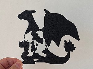 Настенное панно Pokemon Чаризард и Чармандер 2