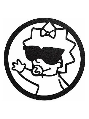 Настенное панно Мэгги Симпсон Maggie Simpson 3