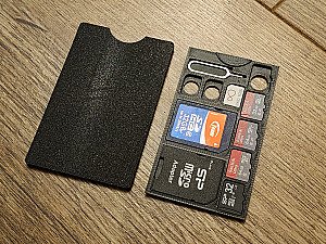 Кейс-органайзер для SD, microSD и SIM карт Slim 3