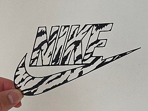 Настенный декор логотип Nike Torn Style 2