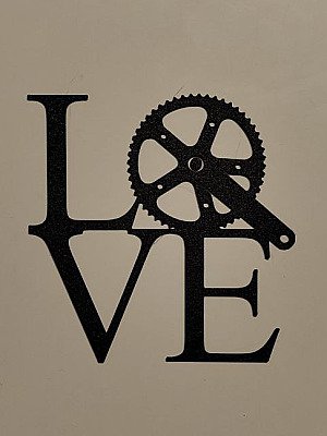 Настенное панно LOVE Велосипед 2