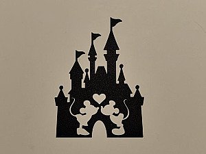 Настенное панно Замок Disneyland Микки и Минни 2