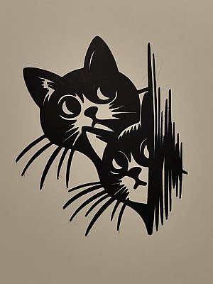 Настенное панно Котята 2