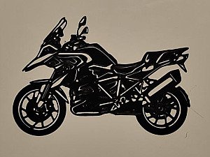 Настенный декор BMW R1200 GS 3