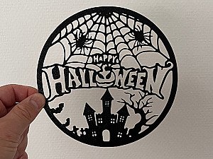 Декор на Хэллоуин панно Happy Halloween 2