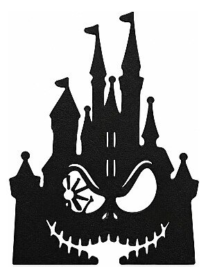 Настенный декор Замок Disney на Хэллоуин 3