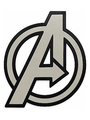 Настенный декор логотип Avengers Marvel 4
