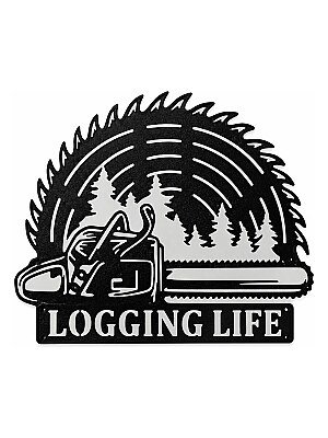 Настенное панно Бензопила Logging Life 3