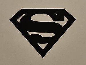 Настенный декор символ Superman DC 3