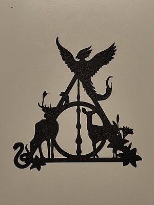 Настенный декор Дары Смерти Harry Potter 2