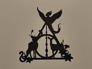 Настенный декор Дары Смерти Harry Potter 3