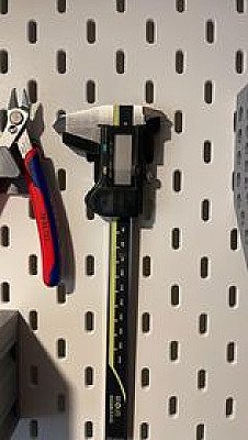 Держатель для штангенциркуля IKEA Skadis 2