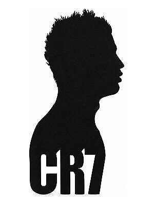 Настенный декор силуэт CR7 Криштиану Роналду 3