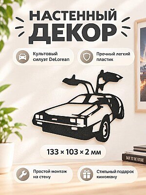 Настенный декор DeLorean Back to the Future 1