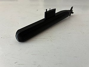 Модель подводной лодки Type 209-1000 1:500 3
