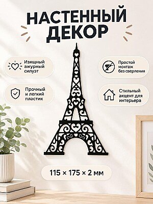 Настенный декор Эйфелева башня 1