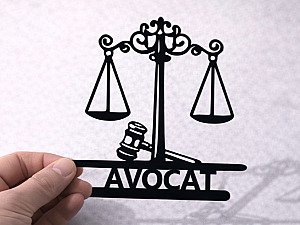 Настенный декор Юрист Весы правосудия 2