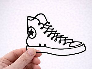 Настенный декор Кед Converse All Star 2