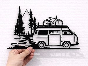 Настенное панно Vanlife Кемпер 2